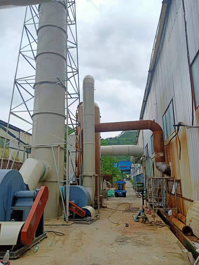 貴港某工廠廢氣處理工程